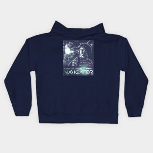 flight of the navigator Kids Hoodie